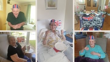 VE Day at Wigan care home